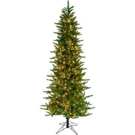 ALMO FULFILLMENT SERVICES LLC Fraser Hill Farm Artificial Christmas Tree - 6.5 Ft. Carmel Pine - Smart Clear Lights FFCP065-3GR